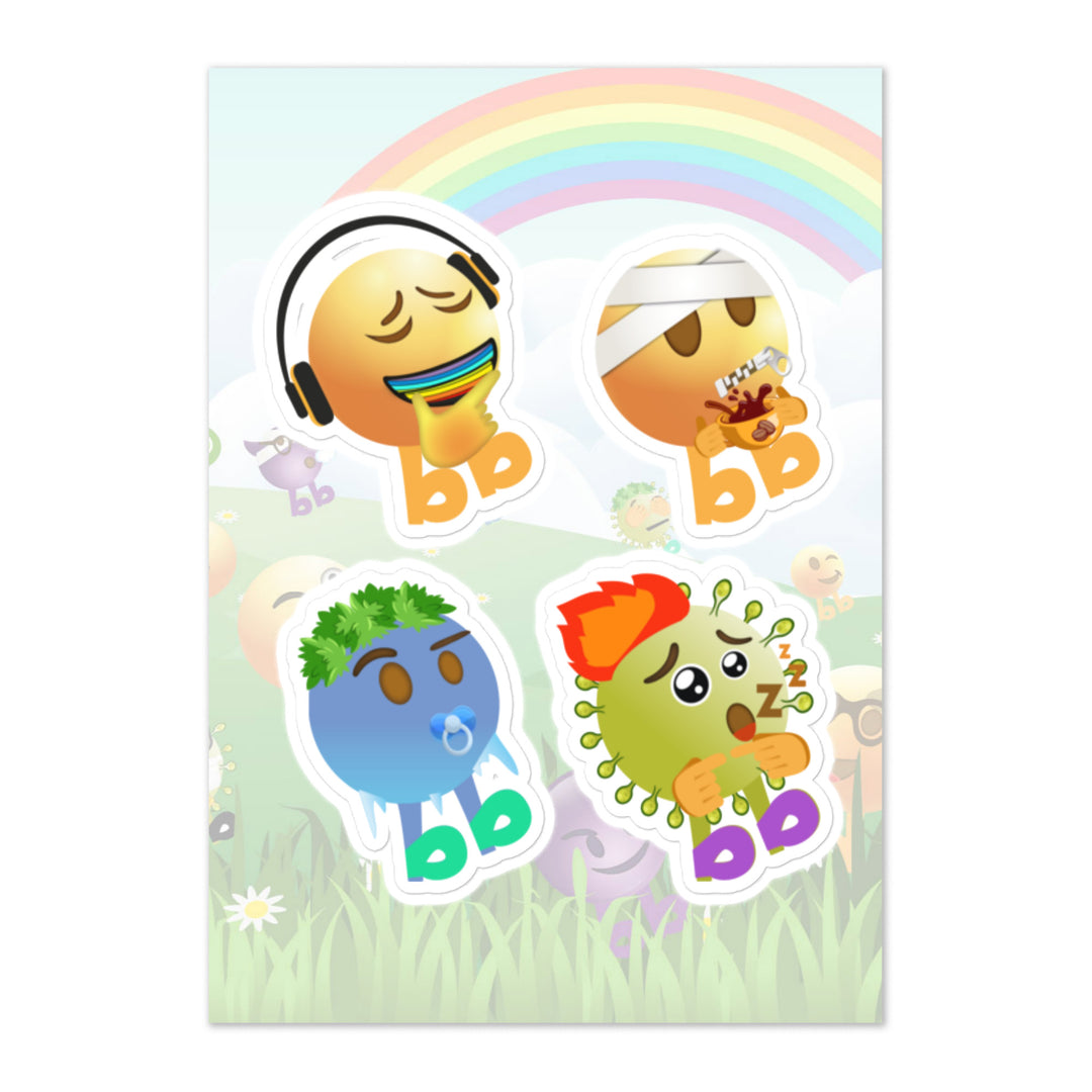 Megabb PaPa Stickers - Emojibb