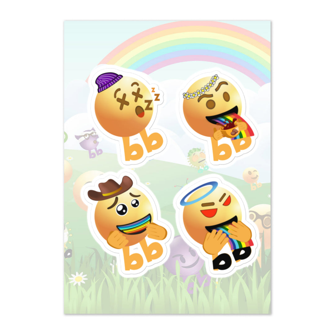Megabb PaPa Stickers - Emojibb