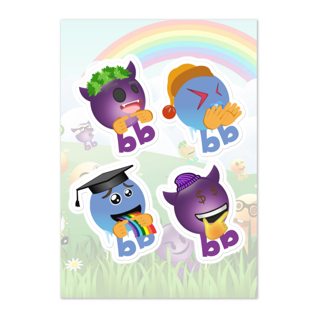 Megabb PaPa Stickers - Emojibb