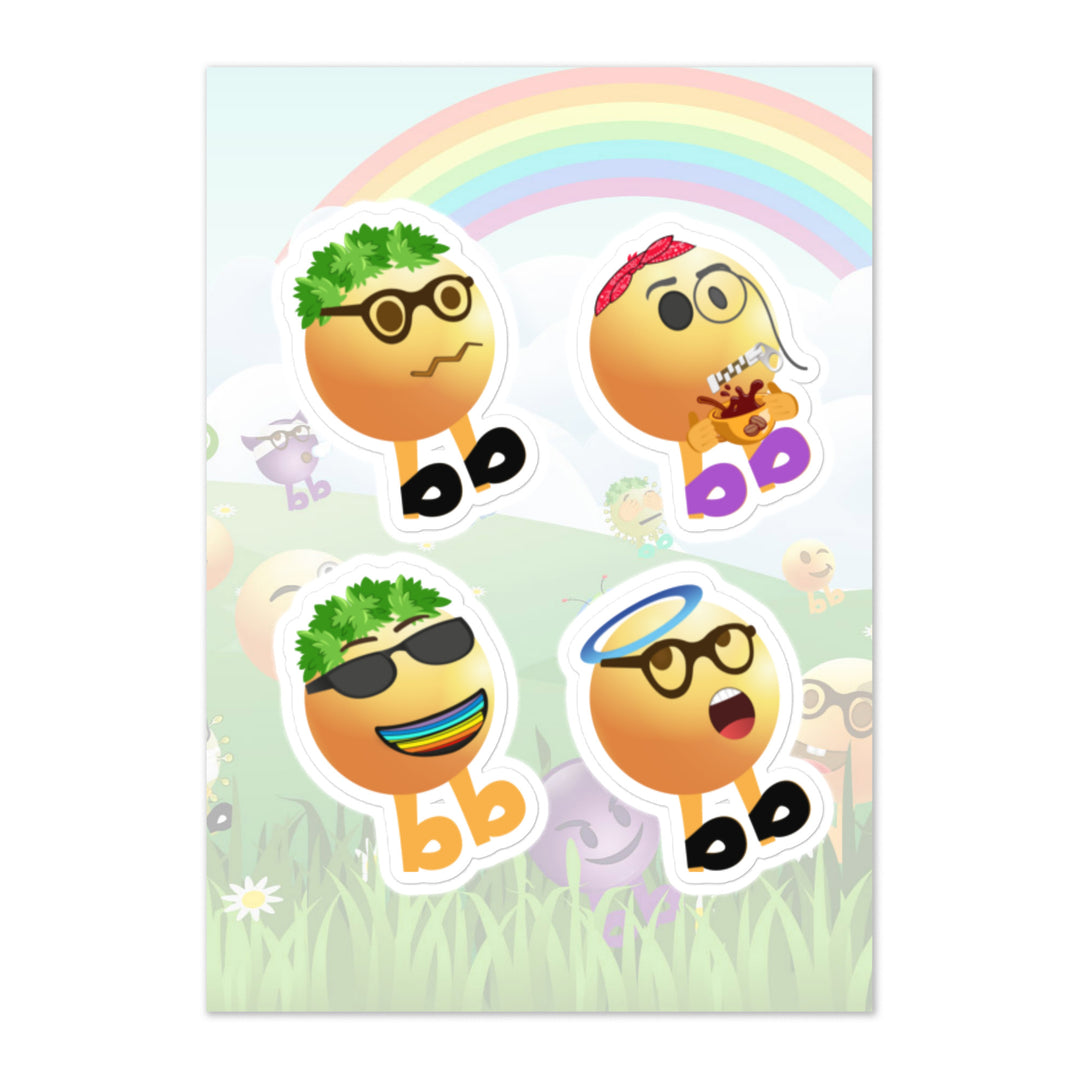 Megabb PaPa Stickers - Emojibb