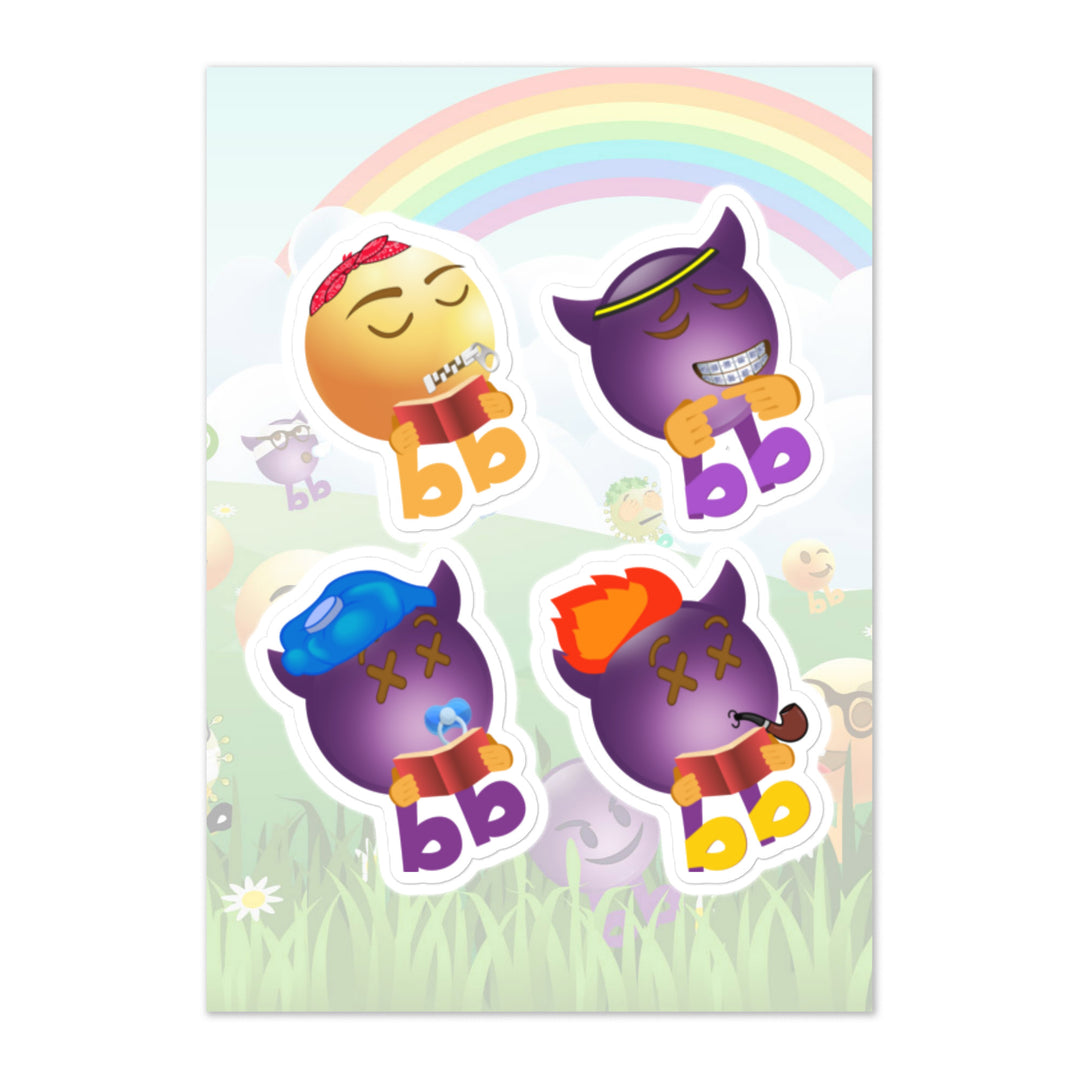 Megabb PaPa Stickers - Emojibb