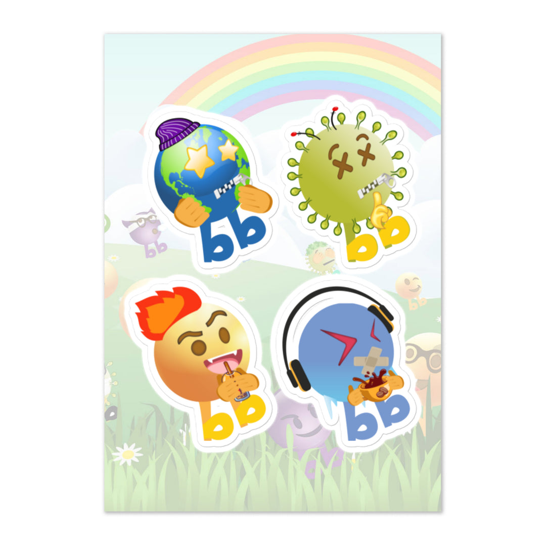 Megabb PaPa Stickers - Emojibb