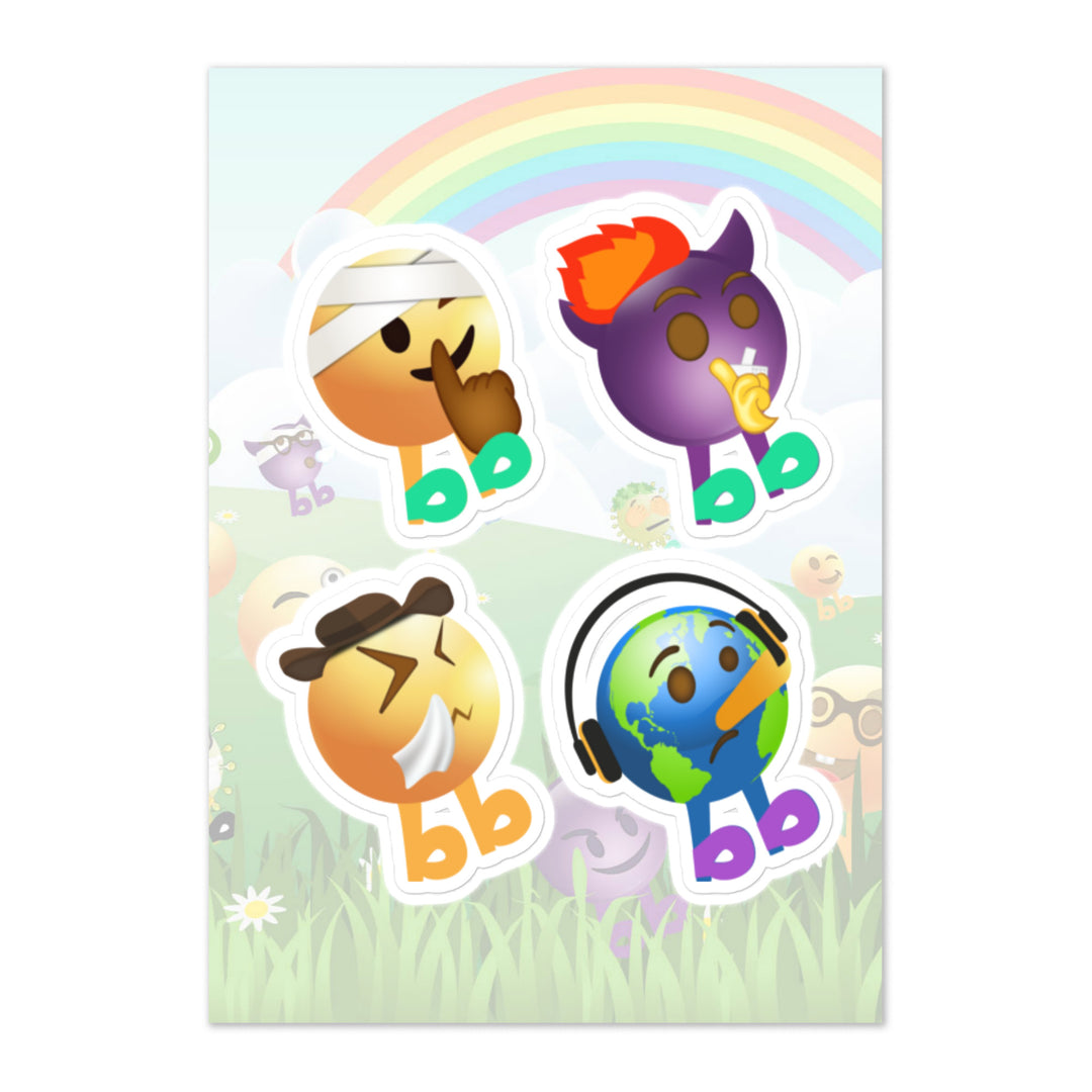 Megabb PaPa Stickers - Emojibb
