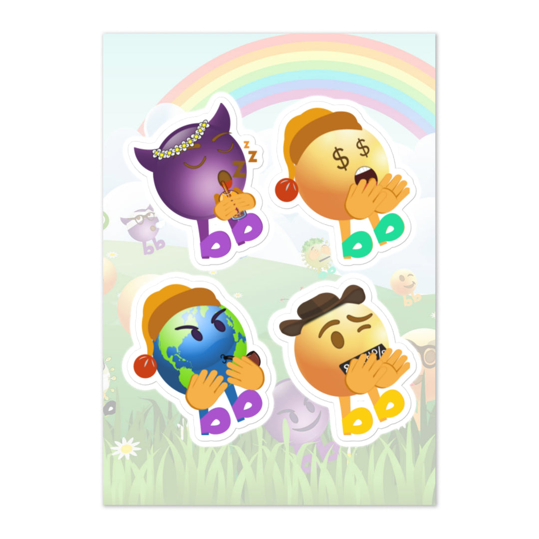 Megabb PaPa Stickers - Emojibb