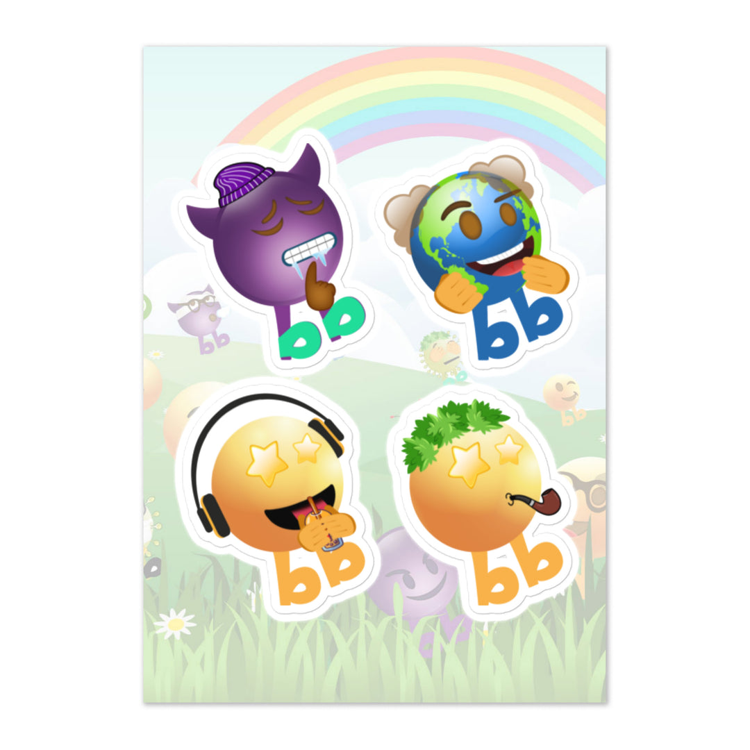 Megabb PaPa Stickers - Emojibb