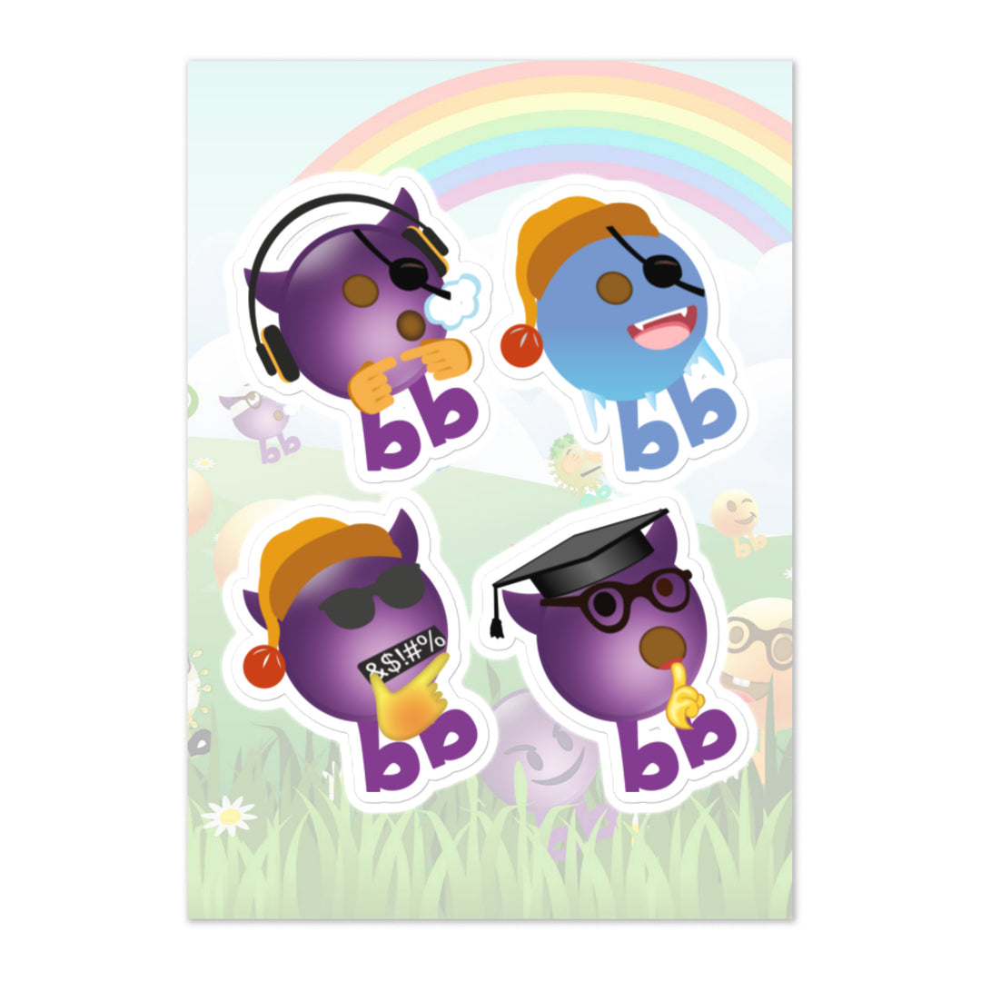 Megabb PaPa Stickers - Emojibb