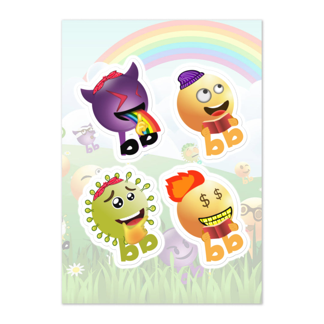 Megabb PaPa Stickers - Emojibb