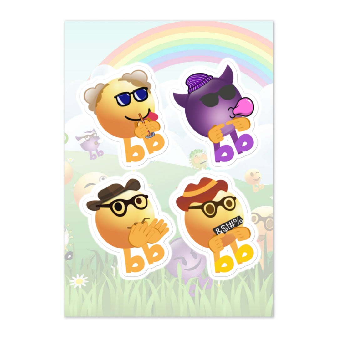 Megabb PaPa Stickers - Emojibb