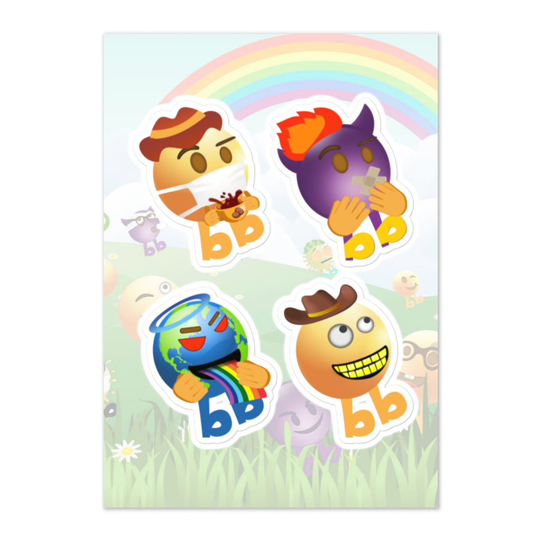 Megabb PaPa Stickers - Emojibb
