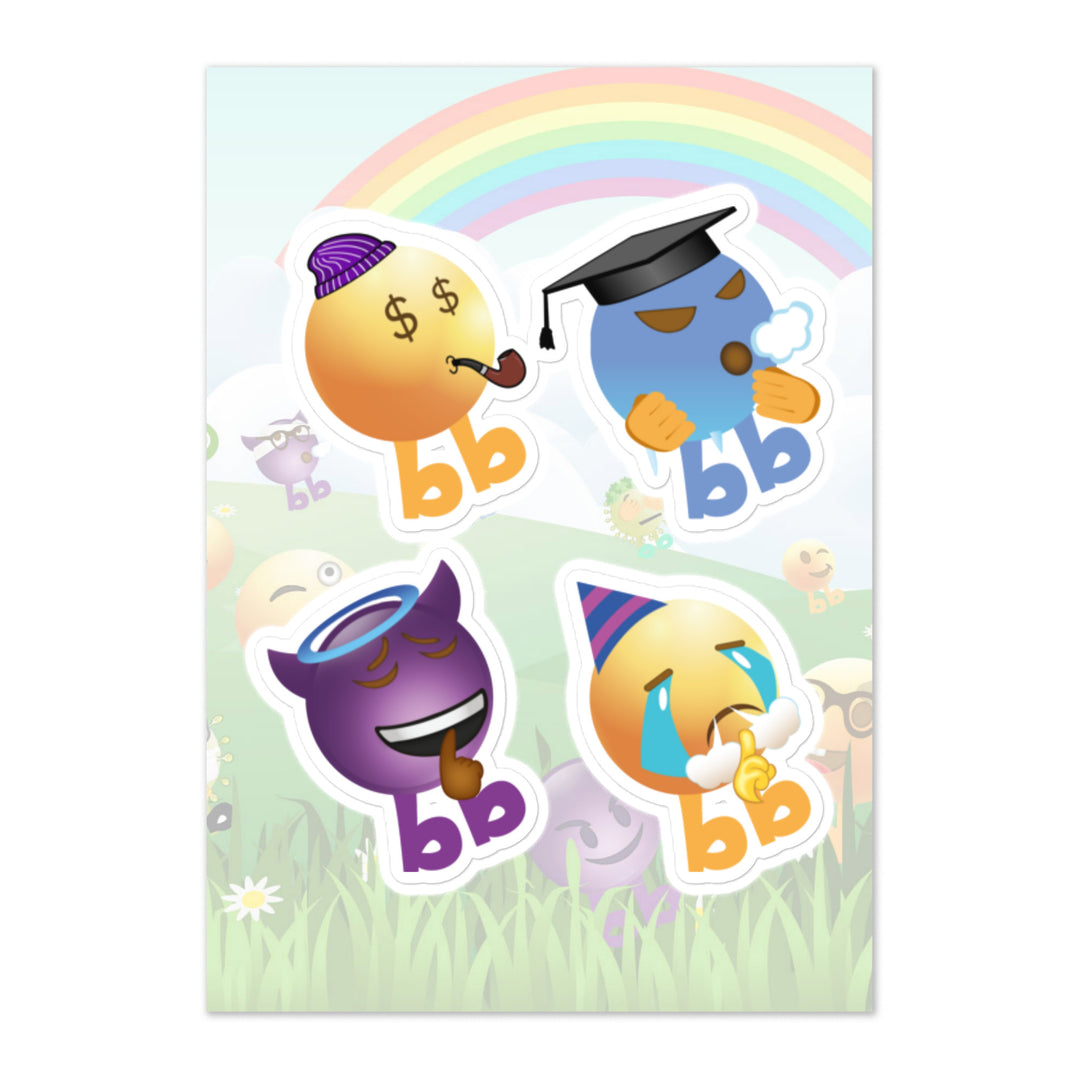 Megabb PaPa Stickers - Emojibb