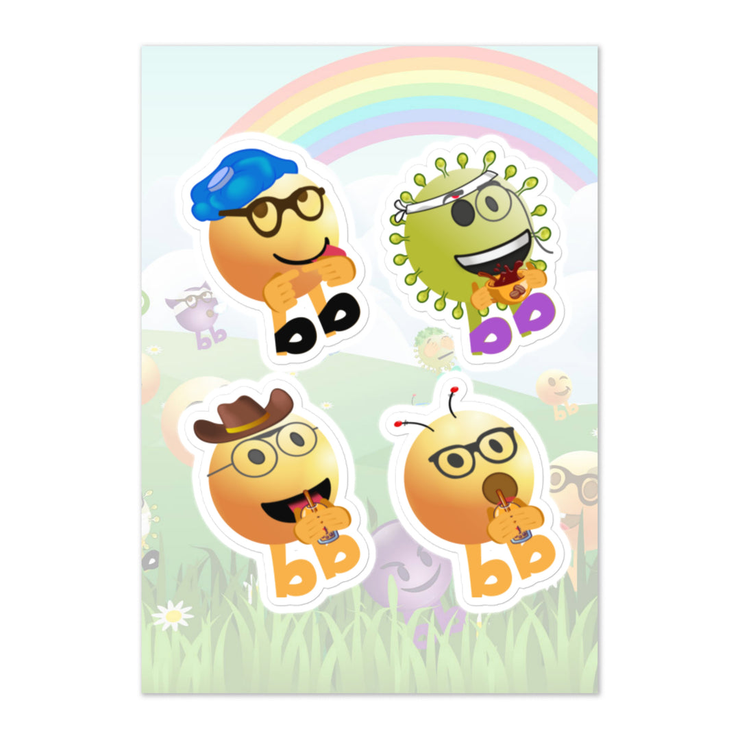 Megabb PaPa Stickers - Emojibb