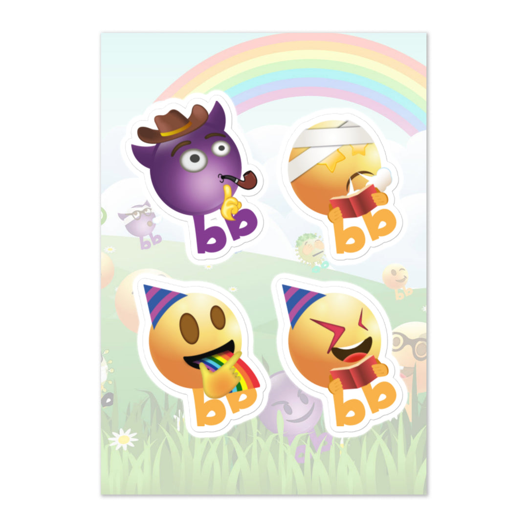 Megabb PaPa Stickers - Emojibb