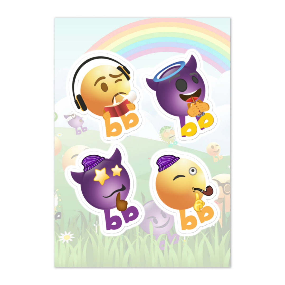 Megabb PaPa Stickers - Emojibb