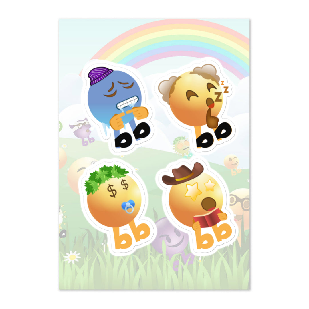 Megabb PaPa Stickers - Emojibb