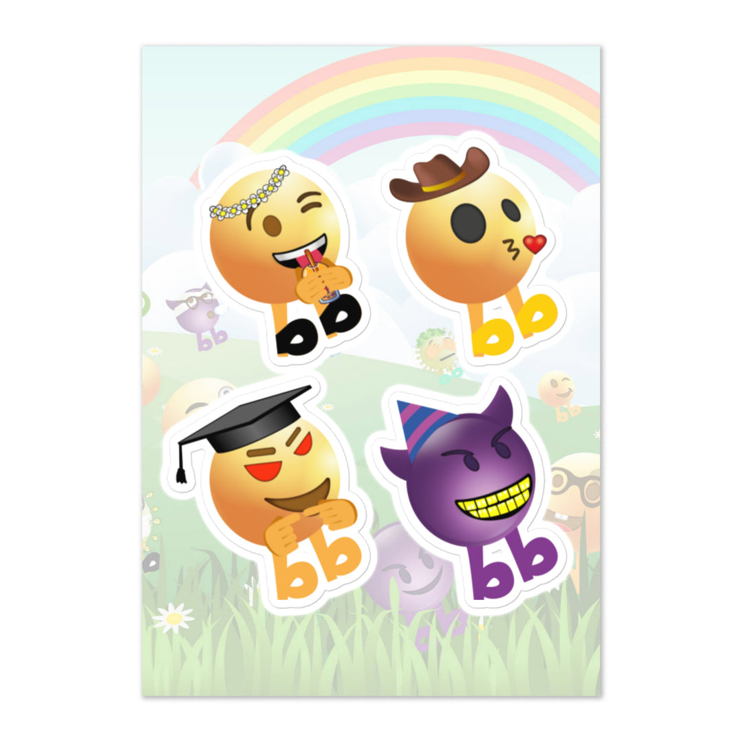 Megabb PaPa Stickers - Emojibb