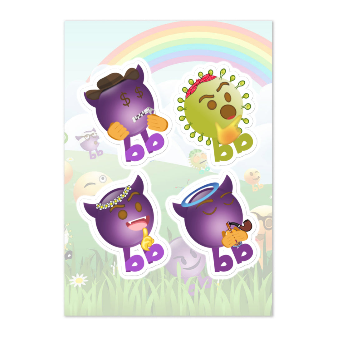 Megabb PaPa Stickers - Emojibb