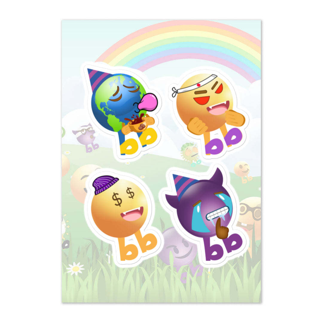 Megabb PaPa Stickers - Emojibb
