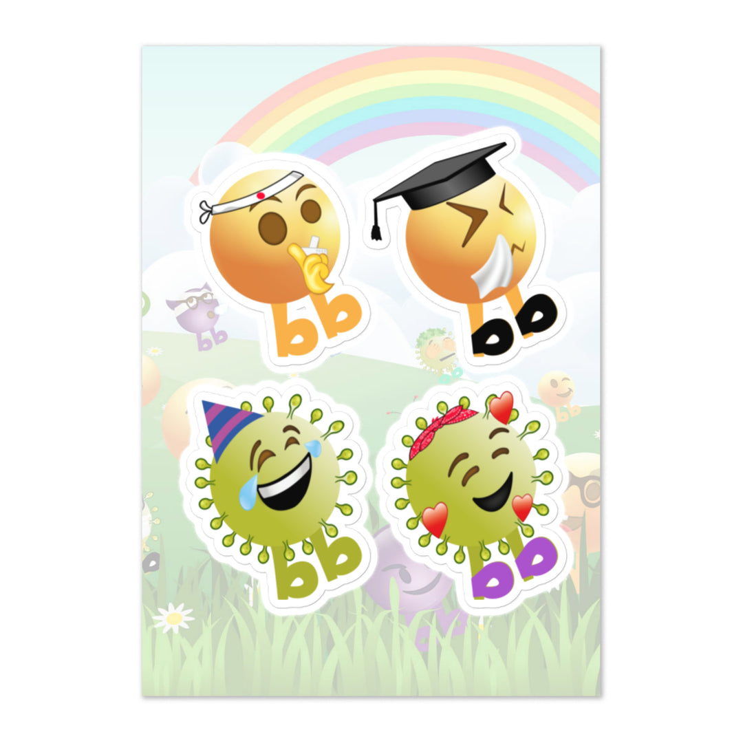 Megabb PaPa Stickers - Emojibb