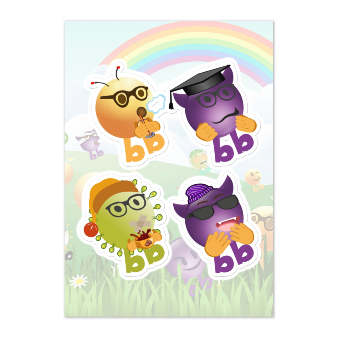 Megabb PaPa Stickers - Emojibb