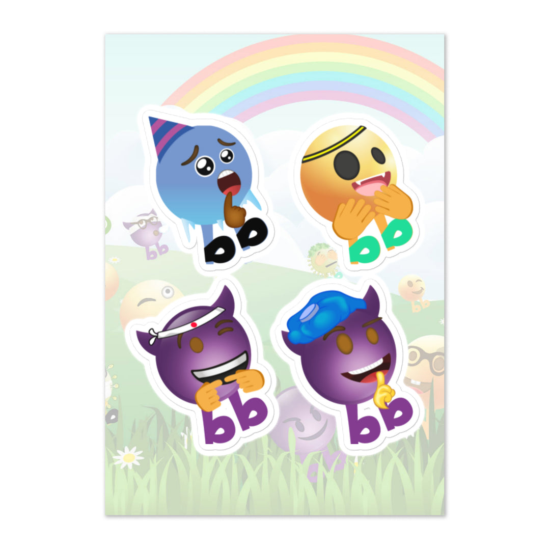 Megabb PaPa Stickers - Emojibb