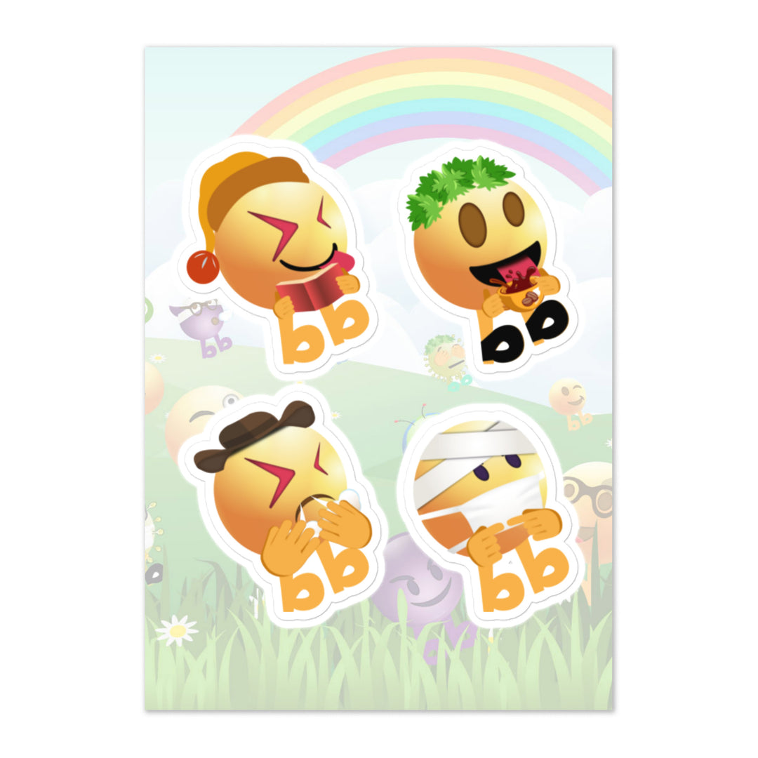 Megabb PaPa Stickers - Emojibb