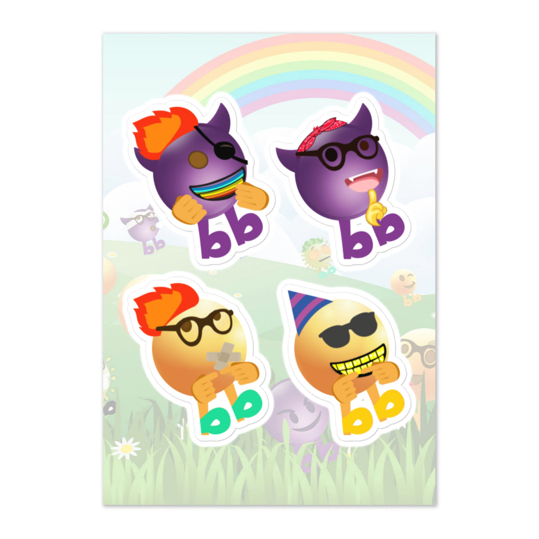Megabb PaPa Stickers - Emojibb