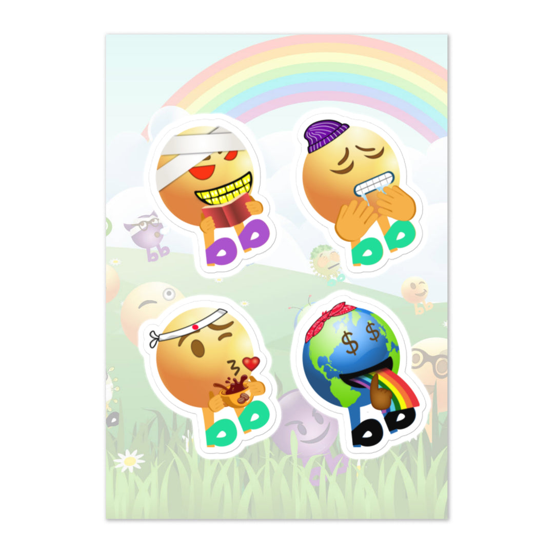 Megabb PaPa Stickers - Emojibb