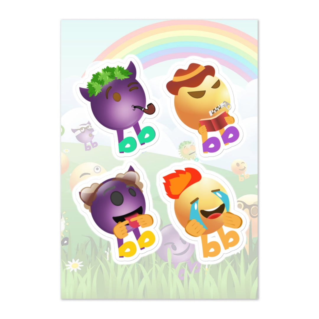 Megabb PaPa Stickers - Emojibb