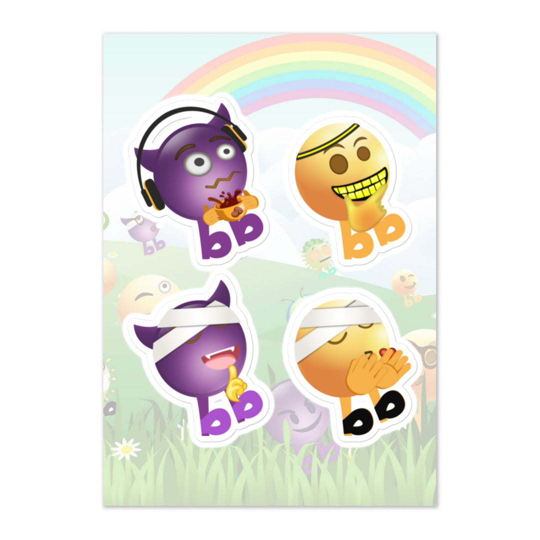 Megabb PaPa Stickers - Emojibb