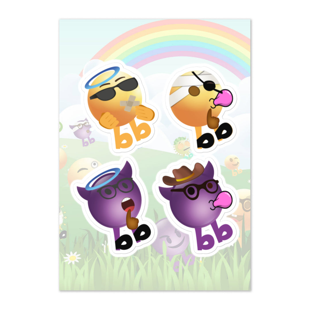 Megabb PaPa Stickers - Emojibb