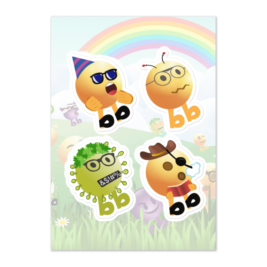 Megabb PaPa Stickers - Emojibb
