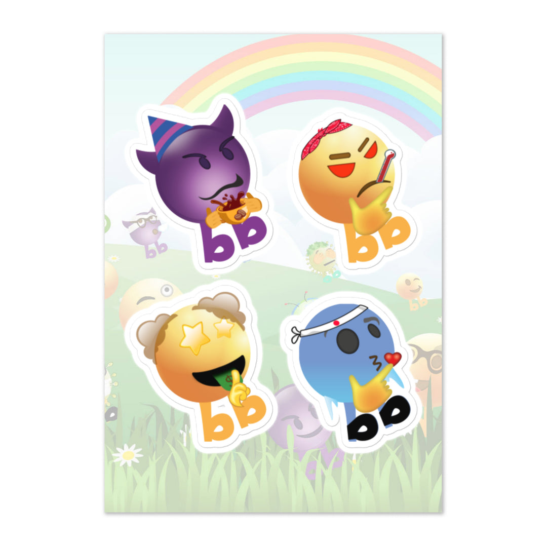 Megabb PaPa Stickers - Emojibb