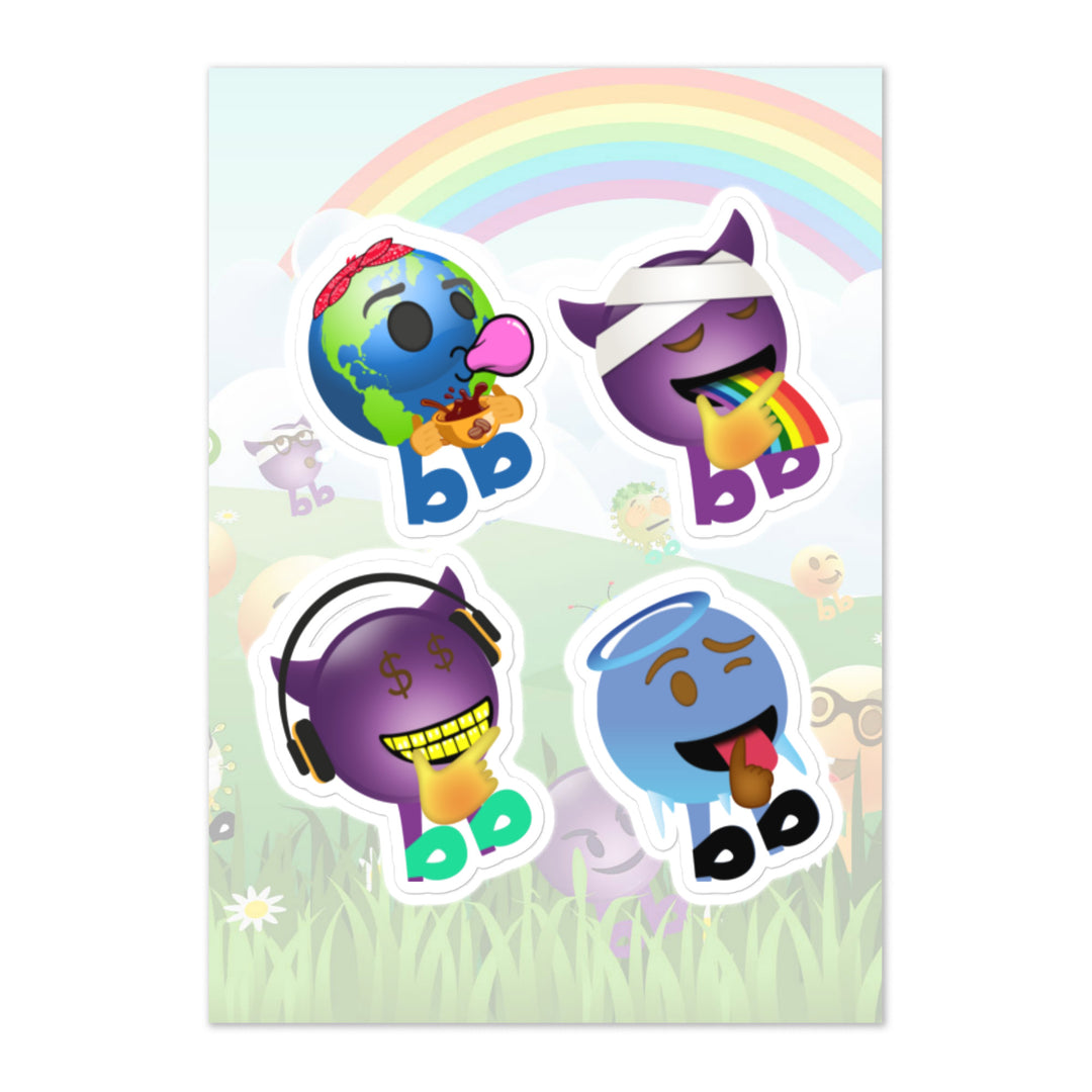 Megabb PaPa Stickers - Emojibb