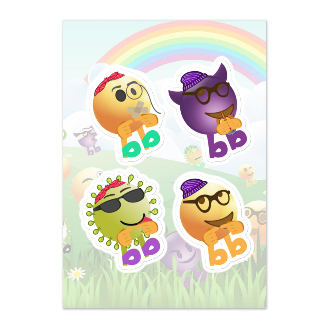 Megabb PaPa Stickers - Emojibb