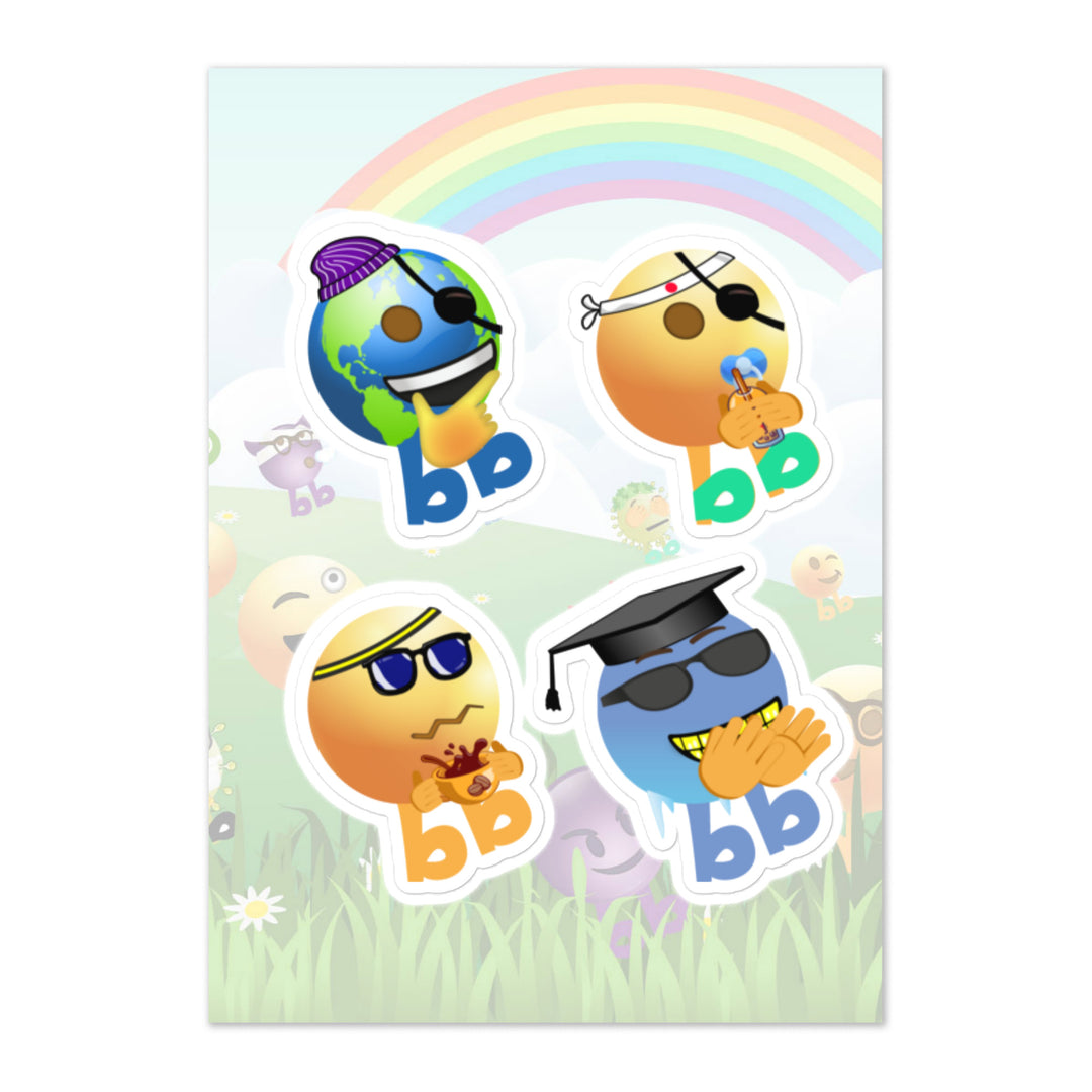 Megabb PaPa Stickers - Emojibb