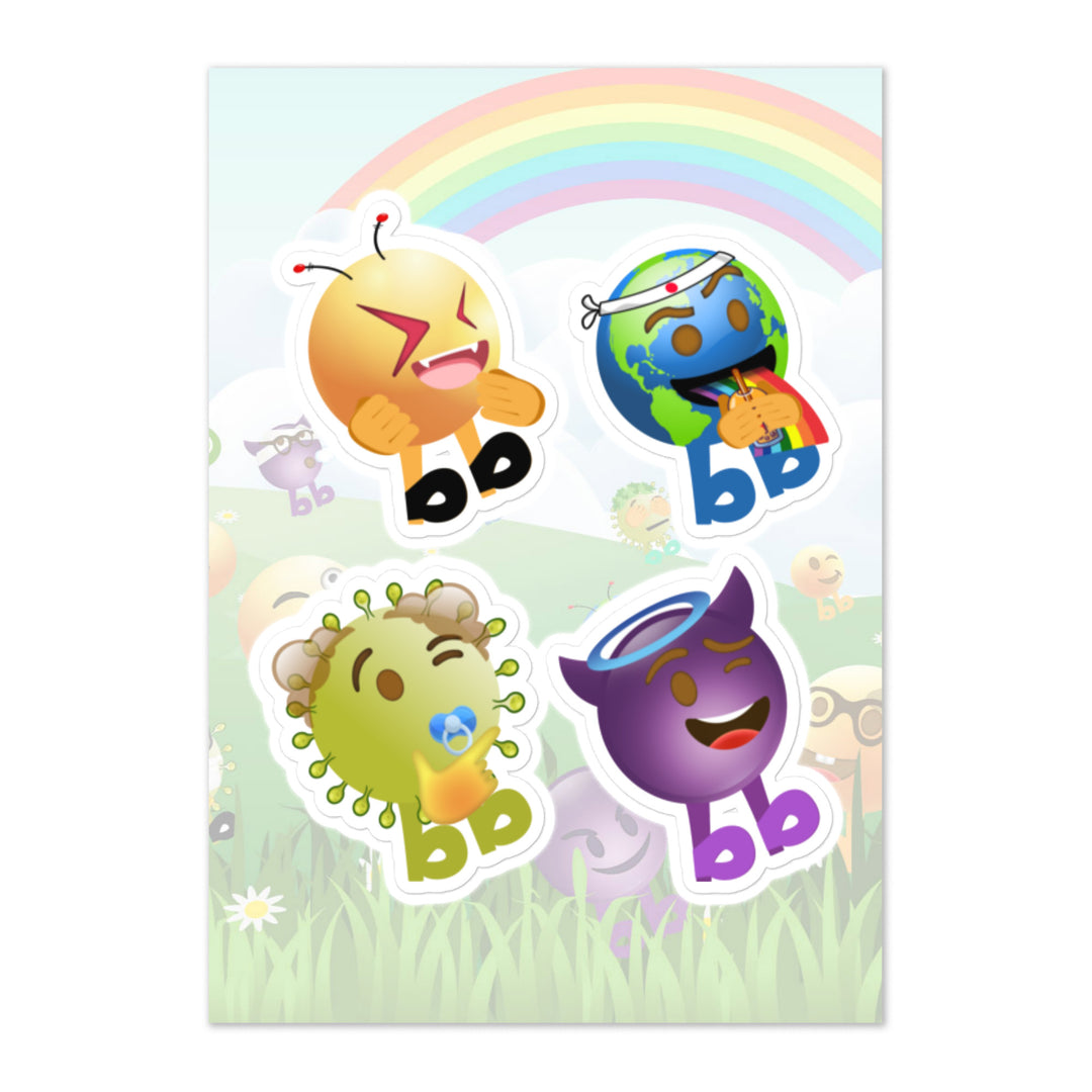 Megabb PaPa Stickers - Emojibb