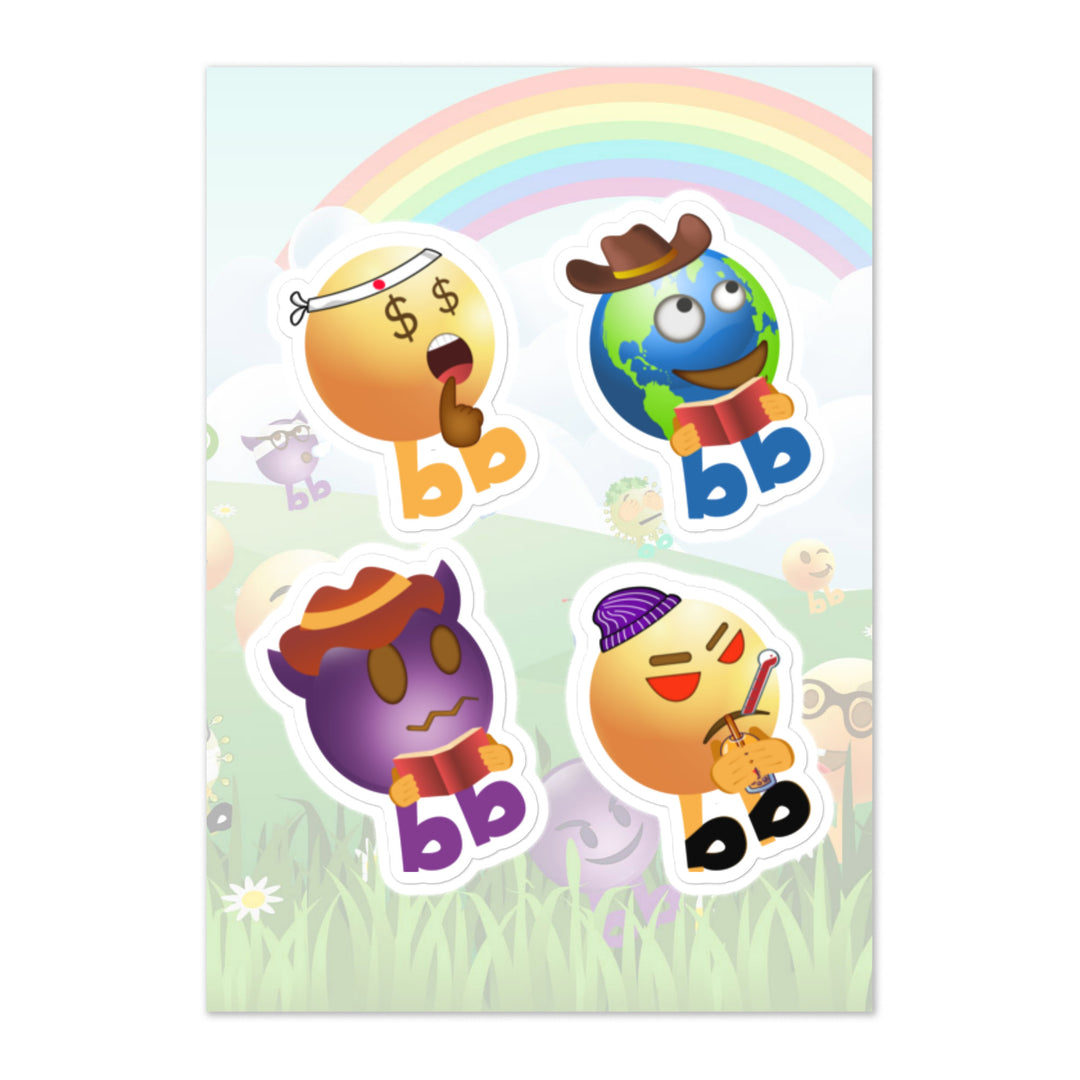 Megabb PaPa Stickers - Emojibb