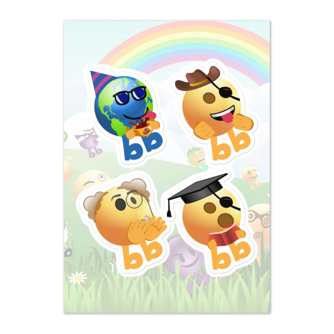 Megabb PaPa Stickers - Emojibb