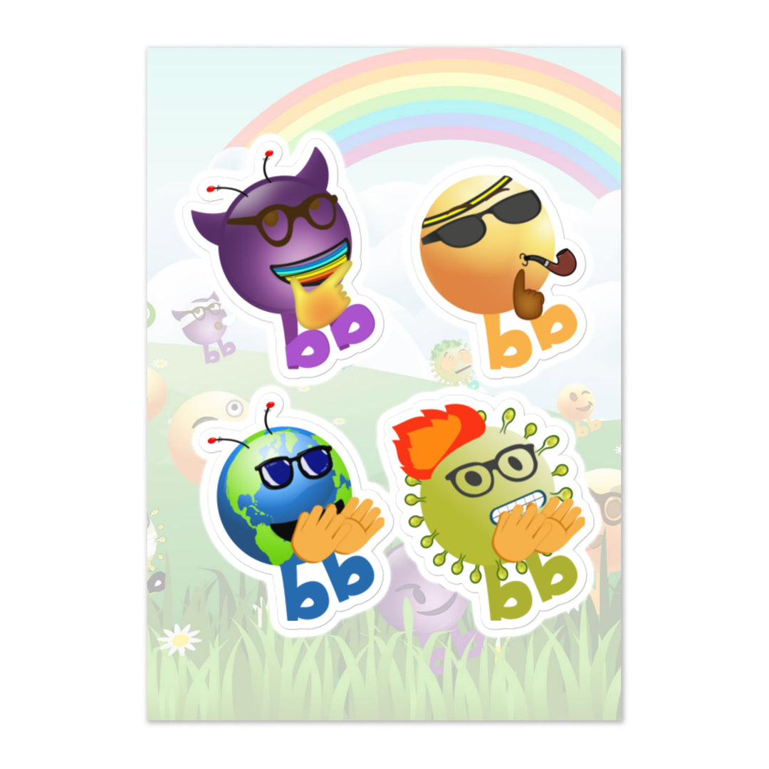 Megabb PaPa Stickers - Emojibb
