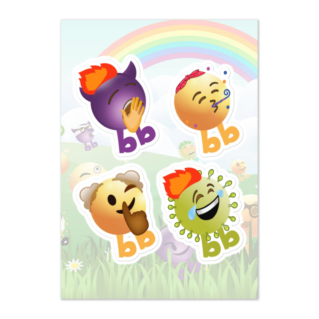 Megabb PaPa Stickers - Emojibb