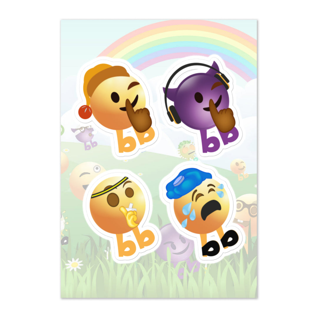 Megabb PaPa Stickers - Emojibb