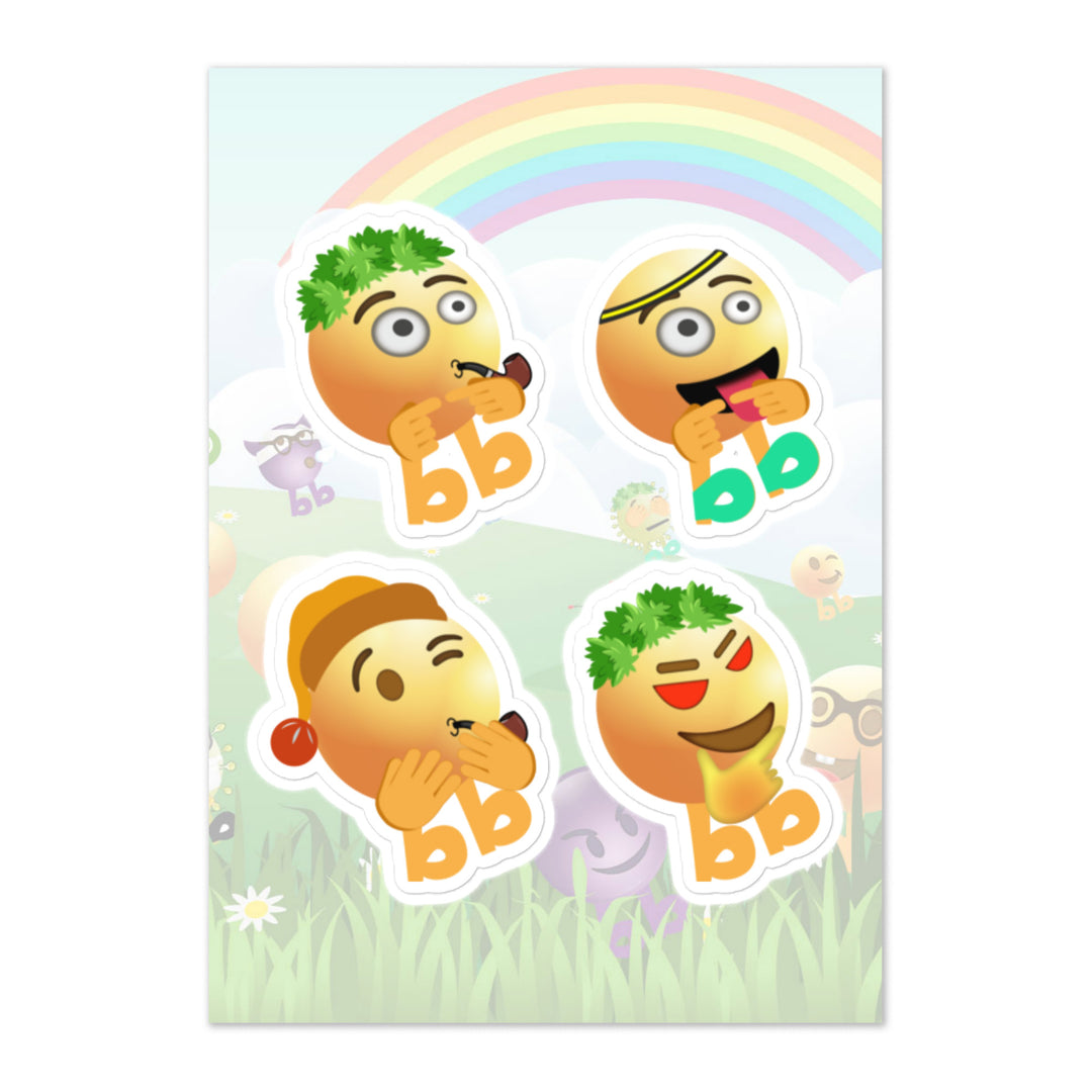 Megabb PaPa Stickers - Emojibb