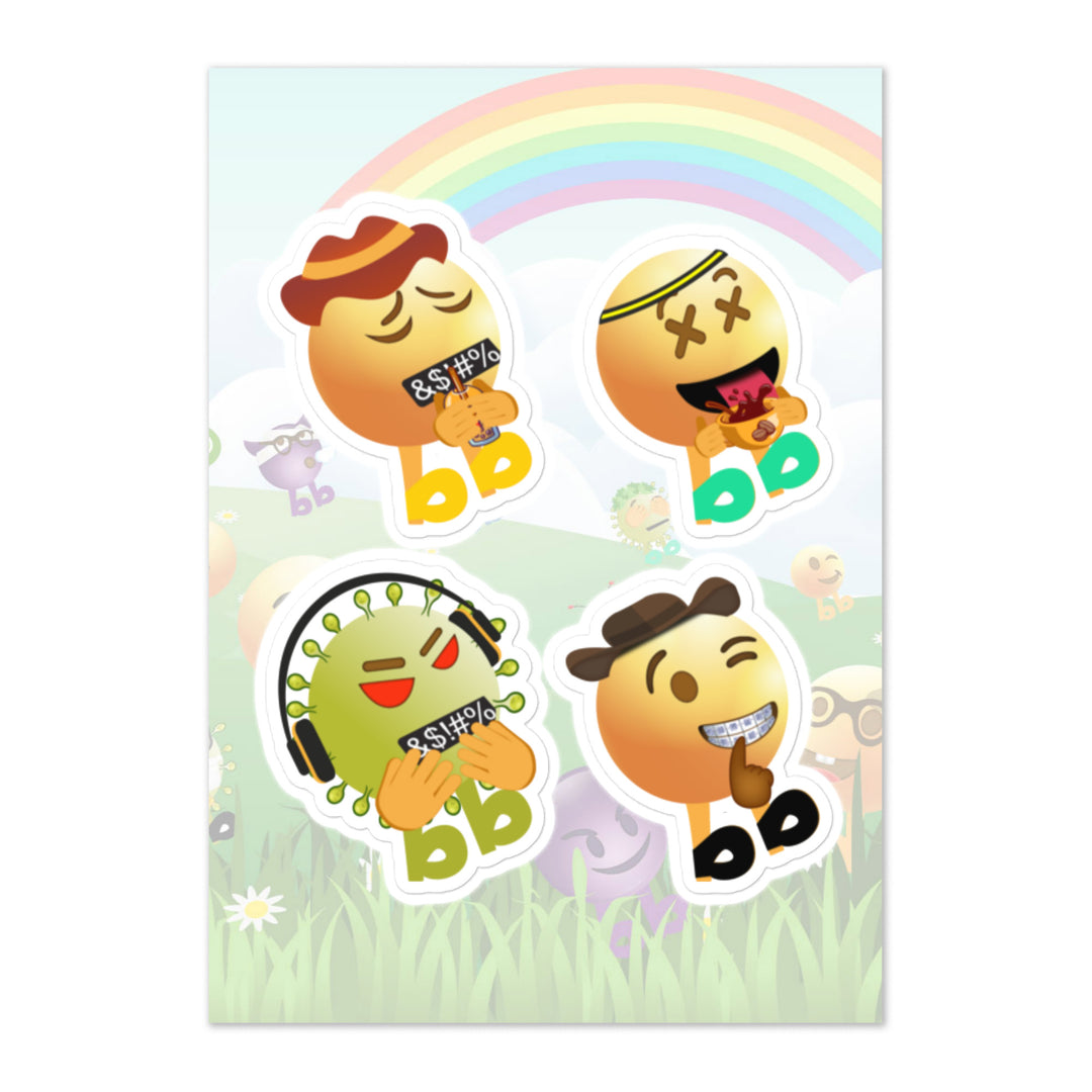 Megabb PaPa Stickers - Emojibb