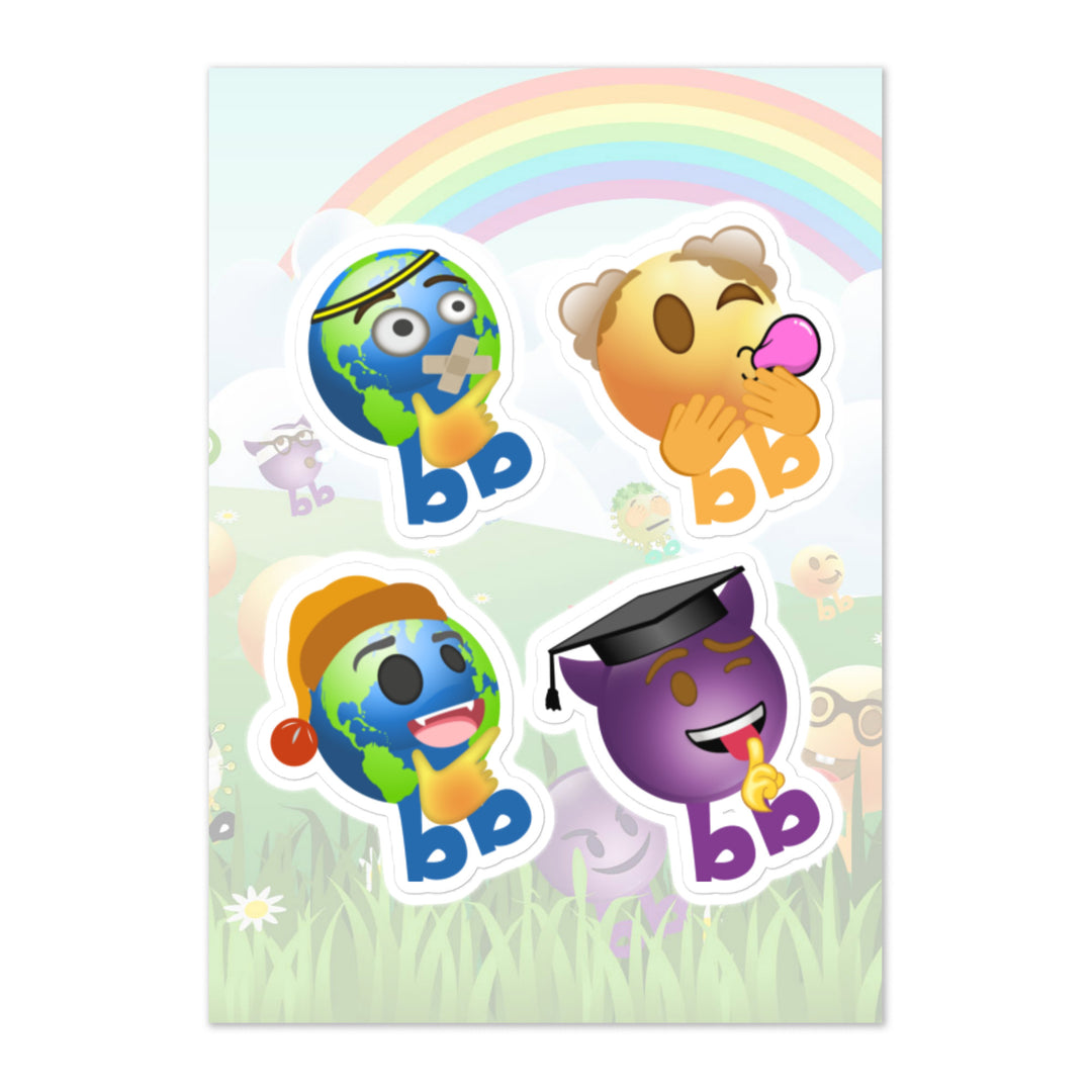 Megabb PaPa Stickers - Emojibb