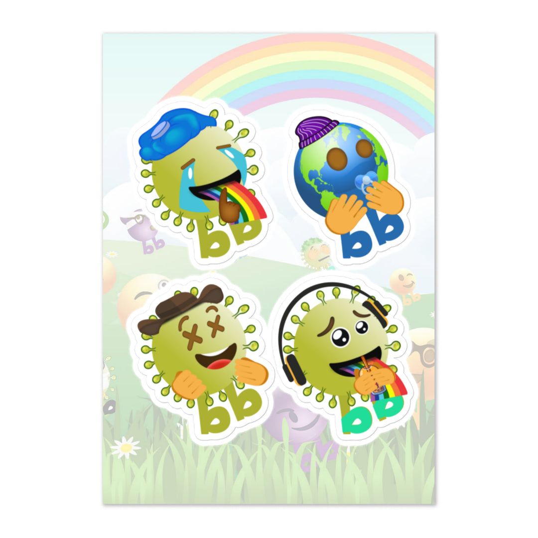 Megabb PaPa Stickers - Emojibb