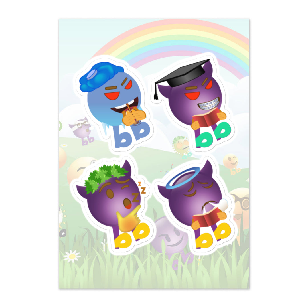 Megabb PaPa Stickers - Emojibb
