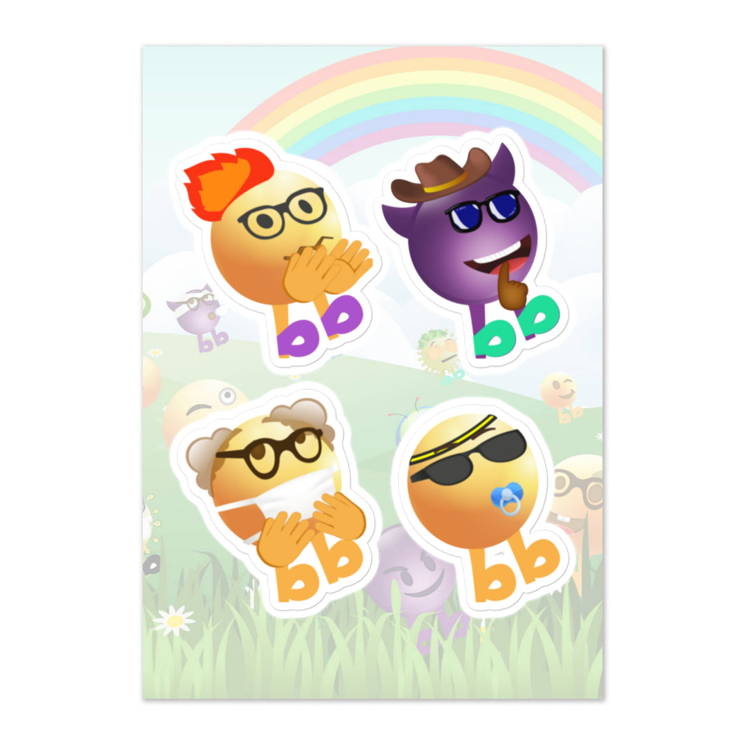 Megabb PaPa Stickers - Emojibb