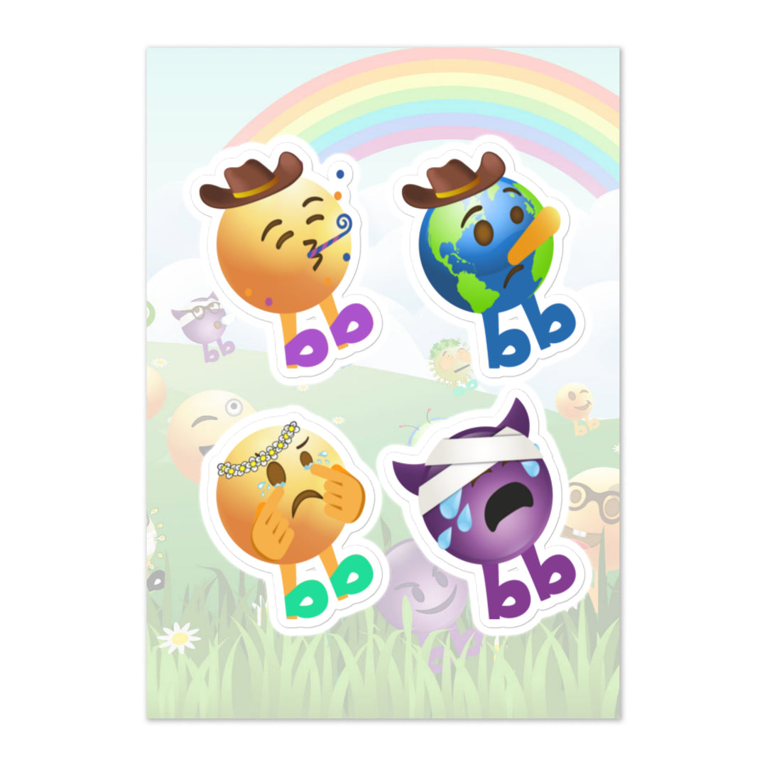Megabb PaPa Stickers - Emojibb