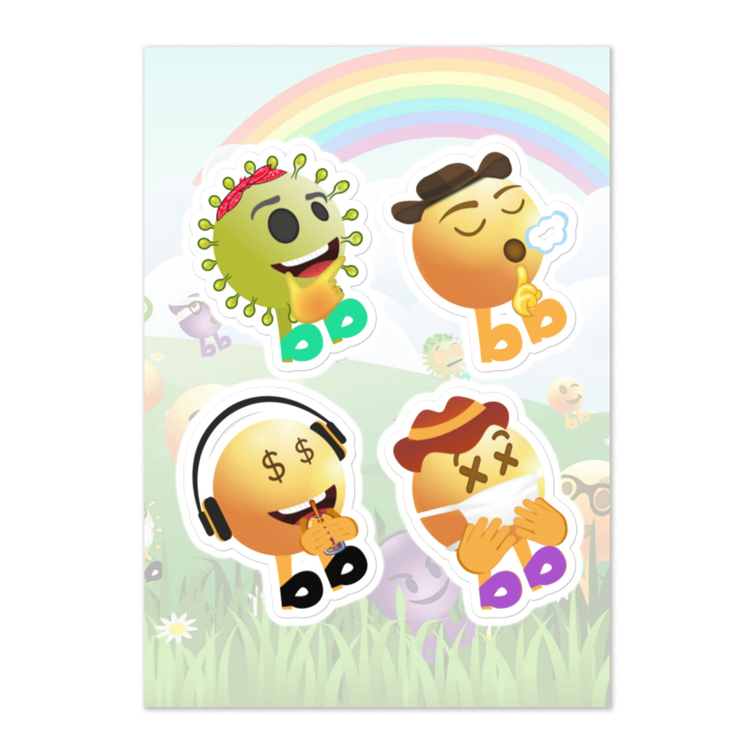 Megabb PaPa Stickers - Emojibb