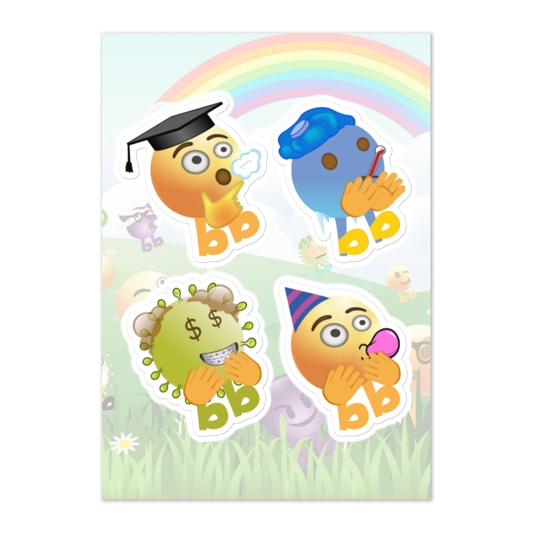 Megabb PaPa Stickers - Emojibb